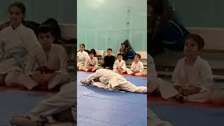 Зарина - 1 место по гимнастике среди джитсеров.