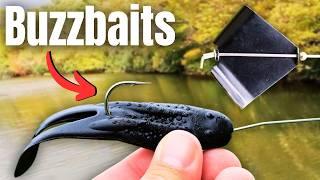 BUZZBAIT Tricks That Catch GIANT Bass In The FALL