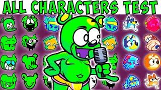 ALL CHARACTERS TEST | FNF Character Test | Gameplay VS Playground