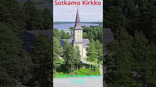 FINLAND Drones Capture Stunning Views of Sotkamo's Historic Kirkko #shorts