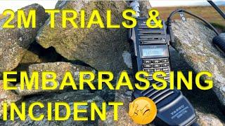 New 2m Antenna Trial & Embarrassing Incident!