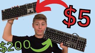 $5 Vs $200 Gaming Keyboard