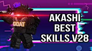 Akashi Best Skills V28 (The GOAT) | #touchfootball #roblox