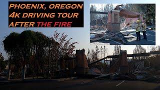 Phoenix, Oregon | 4k Driving Tour | After the Fire