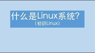 【你真的了解Linux系统吗】带你初步认识Linux系统 | Linux教程