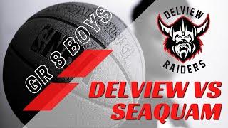 Grade 8 Boys Basketball: Delview vs Seaquam