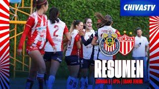 RESUMEN Y GOLES: Chivas Femenil 3-1 Necaxa  | Jornada 9 Apertura 2024