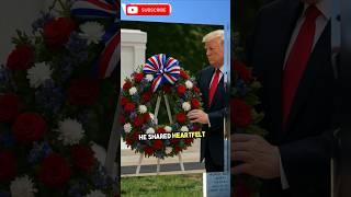 Trump Honors Fallen Heroes at Arlington: Memorial Day Tribute #factshorts #news