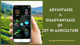 Advantages and disadvantages of IoT in Agriculture | IoT Smart Farming | Benefits of IoT Agriculture