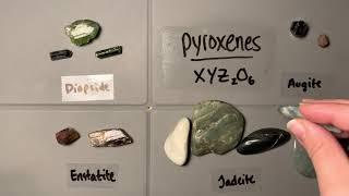 Mineral Identification : Pyroxenes