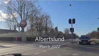 Albertslund Drive | Beautiful Day| #denmark#copenhagen#travel #driving#fun#sunny#europe#4k