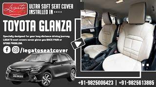 Experience Ultimate Comfort with Legato’s Ultra-Soft Seat Covers for Toyota Glanza!