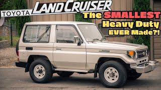 This Toyota Land Cruiser was the smallest HEAVY DUTY Land Cruiser Ever Built?! 1995 HZJ70 by Ottoex