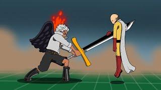 if saitama vs all seraphim part 2 fan animation