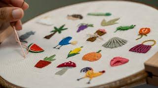 20 Tiny Embroidery Designs for All Skill Levels