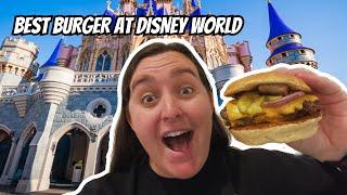 THE BEST BURGER AT DISNEY WORLD- Steakhouse 71 Lunch