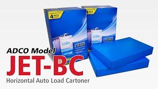 ADCO JET-BC Auto Load Cartoner: Compact, High-Speed & Versatile Packaging Solution