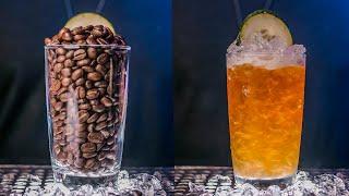 New Unique Coffee Cocktail with Cucumber