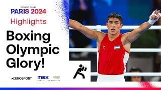 Uzbekistan's Asadkhuja Muydinkhujaev defeats Marco Verde to take Olympic Gold!  | #Paris2024