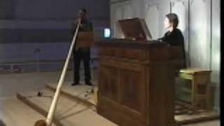 Alphorn & Orgel Kurt Ott & Elisabeth Pfulg Kirchenkonzert in A-Sulzberg