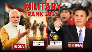 China Vs India Military POWER Comparison 2025. china military power. India military power 2025.