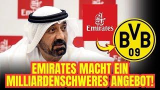 Emirates macht MILLIARDEN-ANGEBOT für den BVB | nachrichten bvb