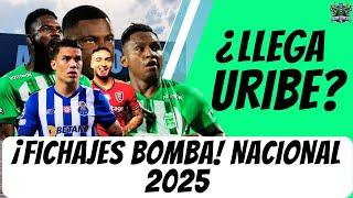  Atlético Nacional 2025: FICHAJES y RENOVACIONES para la LIBERTADORES