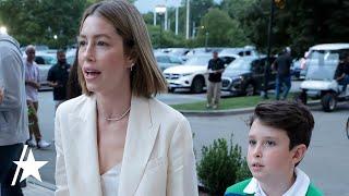 Jessica Biel & Son Silas’ RARE Public Outing