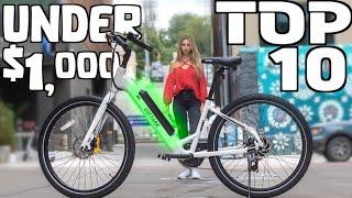 2024 Top 10 E Bikes Under $1,000