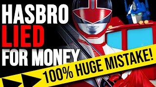 HASBRO SUED BY INVESTORS! They lied! There have been SO MANY mistakes!