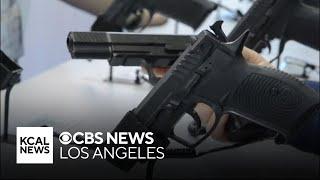 KCAL News Investigates: Study sparks concern about where police are buying guns from