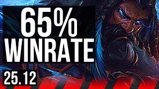 UDYR vs DARIUS (TOP) | 65% winrate | KR Master | 25.12