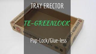 TE-Greenlock (Pop-Lock/Glue-less Tray Erector) - Sovereign Foods