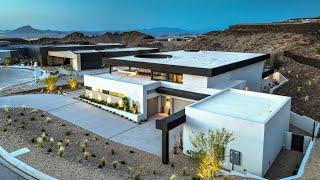 Las Vegas Modern Masterpiece $6.3M, 6703 Sqft, 6BD, Loft, 8BA, 5CAR, Guard Gated MacDonald Highlands