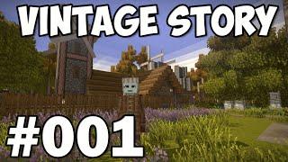 DAS BESSERE MINECRAFT? - GRUNDLAGEN - VINTAGE STORY #01  | German Gameplay HD