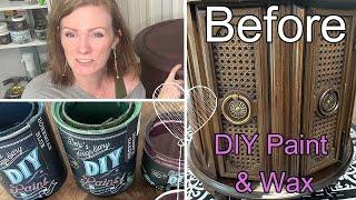 How to use DIY Wax ~ Side Table Update