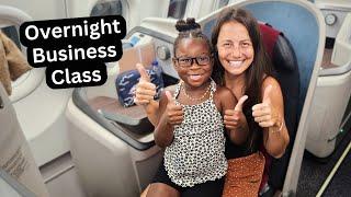 Overnight Business Class Flight FOR FREE!