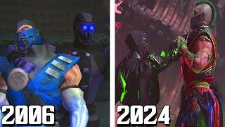 Noob Saibot Almost Killing Sub-Zero vs Noob Saibot Killing Sub-Zero Comparison!