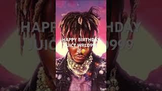 HAPPY BIRTHDAY JUICE WRLD ️ fly high legend We love you man commet happy birthday