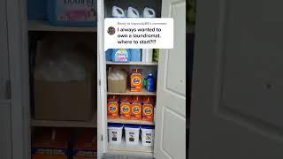 Where to start the process of owning a laundromat