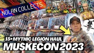 Mythic Legions at MuskeCon 2023 | Toy Hunt VLOG