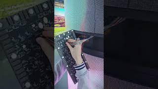 Flexible LED modules that can be bent arbitrarily #leddisplay #ledvideowall #ledscreen