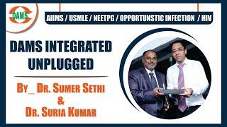 #DAMS #INTEGRATED #UNPLUGGED #AIIMS #USMLE #NEETPG #OPPORTUNSTIC  INFECTION  #HIV