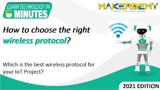 How to choose the right wireless protocol?(2021) | Learn Technology in 5 Minutes