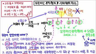 225 상속재판분할협의 상속포기 사해행위
