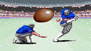 Tecmo Super Bowl - SNES Gameplay (4K60fps)