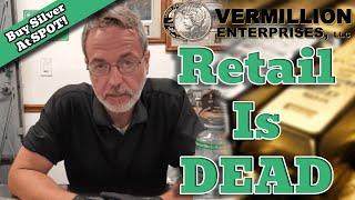 Tampa Bay Coin Shop Owner & Gold Dealer Says Retail Is DEAD?! | Buy Silver at SPOT! #Trending