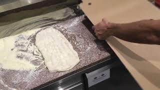 How to make Pizza alla Pala or half meter pizza without the Pizza Peel