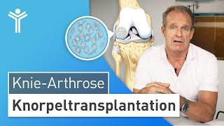 Knie OP: Knorpeltransplantation - Knorpelschaden mit körpereigenem Gewebe heilen