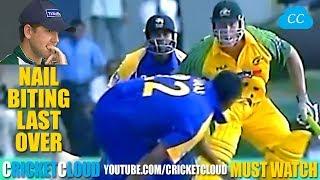 Nail Biting LAST OVER THRILLER #AUS vs SL -  MUST WATCH